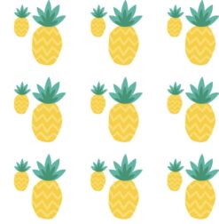 watercolour pineapple wallpaper